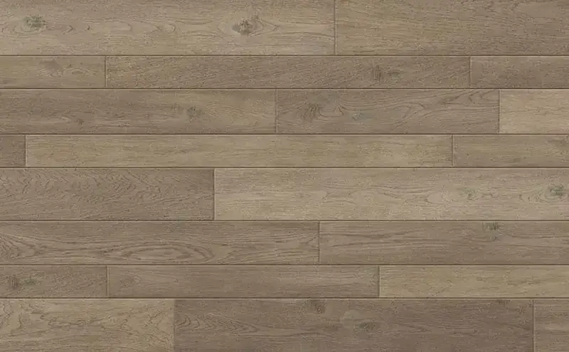 Johnson Hardwood Tuscan Arrezo Vintage Hickory Engineered Hardwood, installed in a room