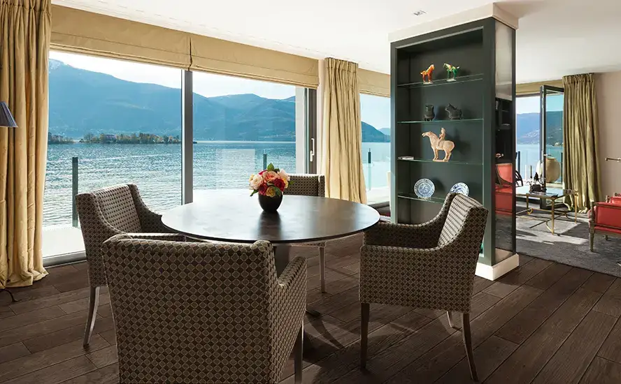 Johnson Hardwood Green Mountain Newbury American Oak Solid Hardwood, installed in a room