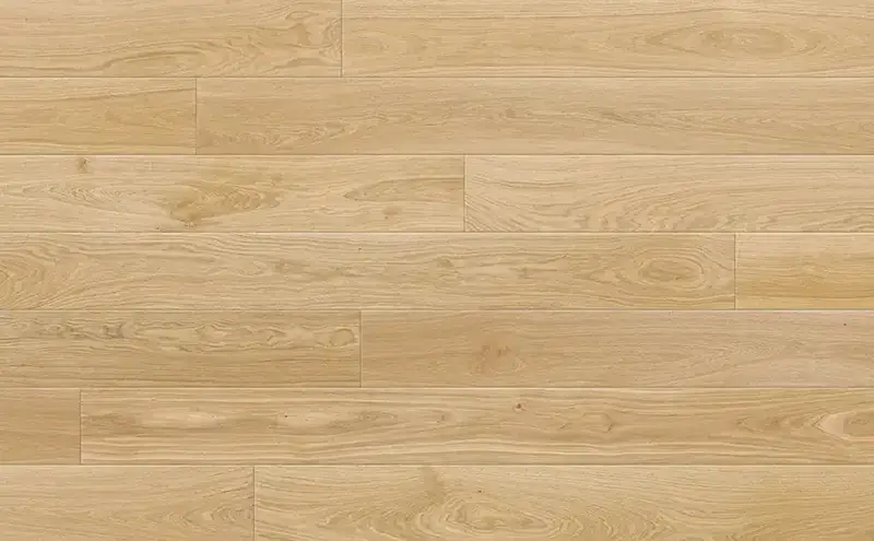 Johnson Hardwood Coastal Signature European Oak Catalina 10-1/4″ Engineered Hardwood, installed in a room