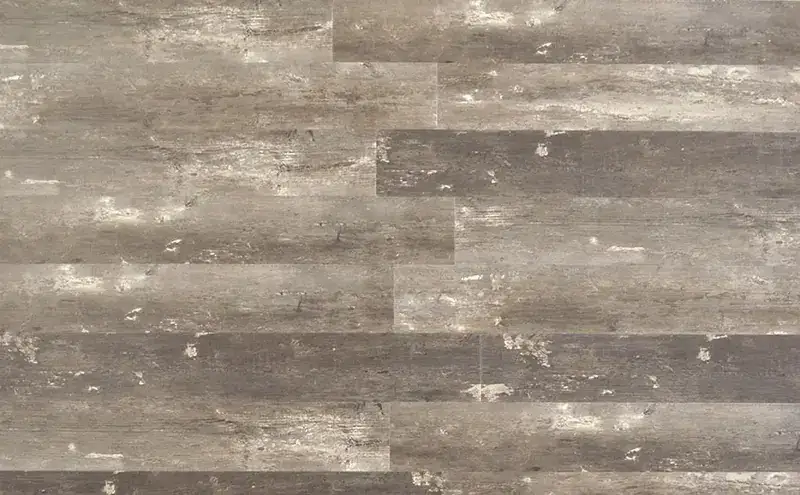 Johnson Hardwood Farmhouse Manor Nightfall SPC Flooring, installed in a room
