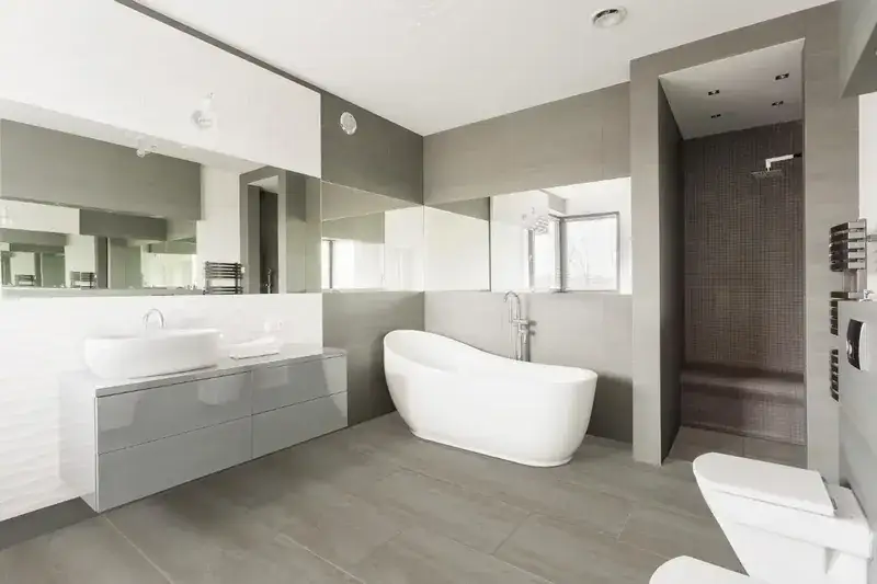 Johnson Hardwood Seascape Orkney SPC Flooring, installed in a room