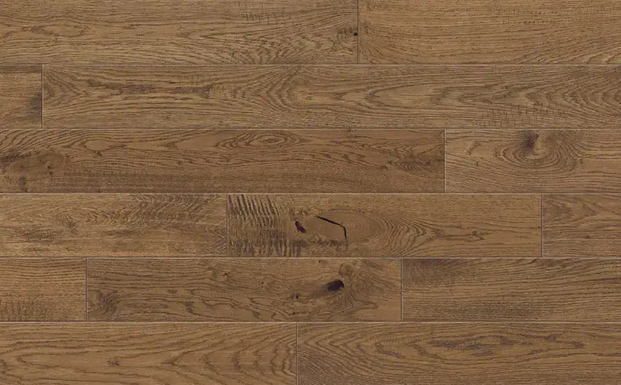 Johnson Hardwood Texas 2.0 Austin European Oak Engineered Hardwood, installed in a room