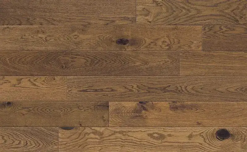 Johnson Hardwood Texas 2.0 Dallas European Oak Engineered Hardwood, installed in a room