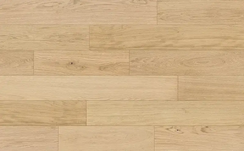 Johnson Hardwood Texas Timber Alabaster European Oak Engineered Hardwood, installed in a room
