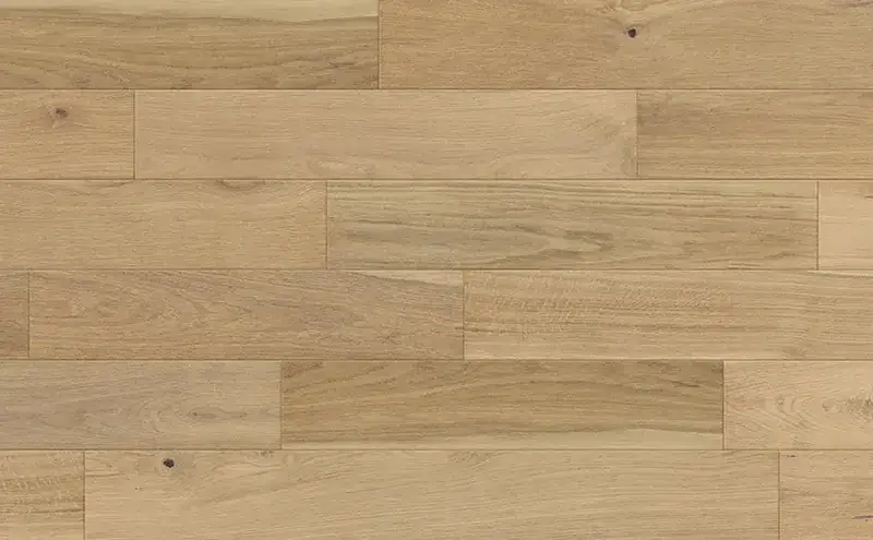 Johnson Hardwood Texas Timber Tawny European Oak Engineered Hardwood, installed in a room