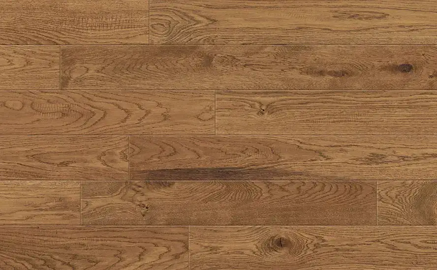 Johnson Hardwood Texas 2.0 El Paso European Oak Engineered Hardwood, installed in a room
