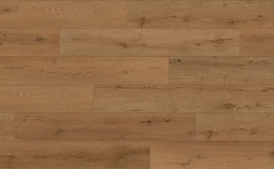 Johnson Hardwood Aspen Wheeler Luxury Vinyl Plank, installed in a room