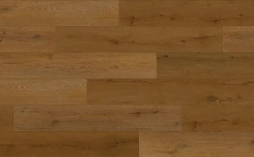 Johnson Hardwood Aspen Lincoln Luxury Vinyl Plank, installed in a room