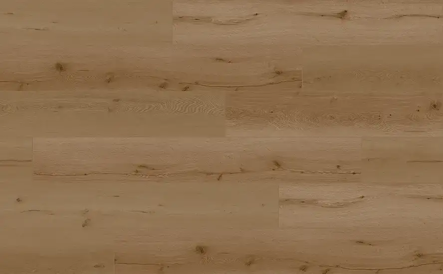 Johnson Hardwood Norden Home Kaffi Luxury Vinyl Plank, installed in a room