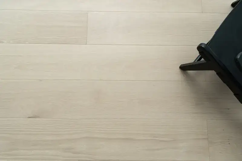 Medieval Floors Nouvelle Ash Pearl American Oak Engineered Hardwood, installed in a room
