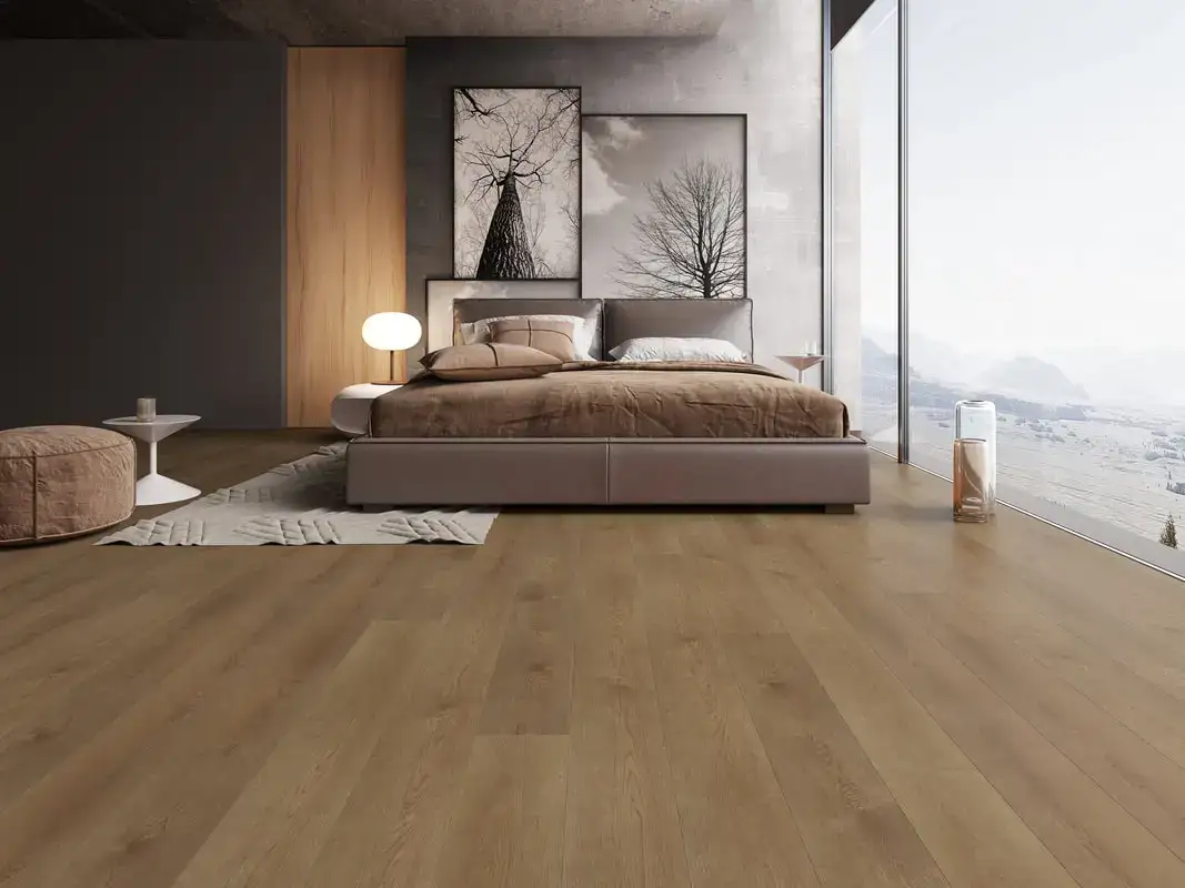 Medieval Floors Super SPC 10mm Blois SPC Flooring, installed in a room