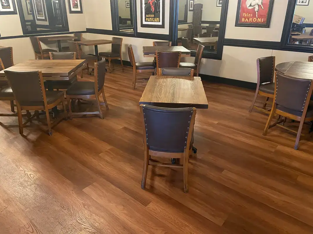 Medieval Floors Marseille 8mm Clermont SPC Flooring, installed in a room