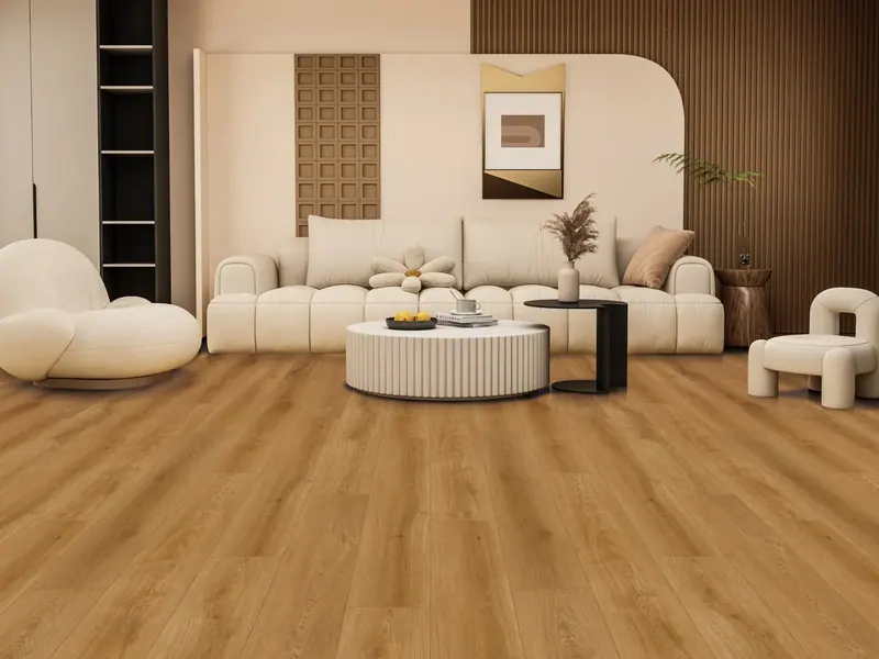 MegaClic Diana 10mm AC4 Oxford Laminate Flooring, installed in a room
