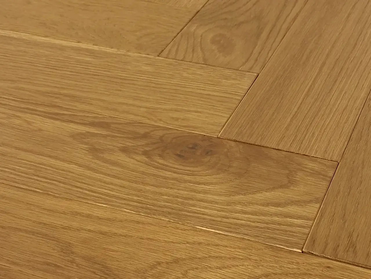 Monarch Plank Lago Belviso Herringbone European Oak Engineered Hardwood, room view