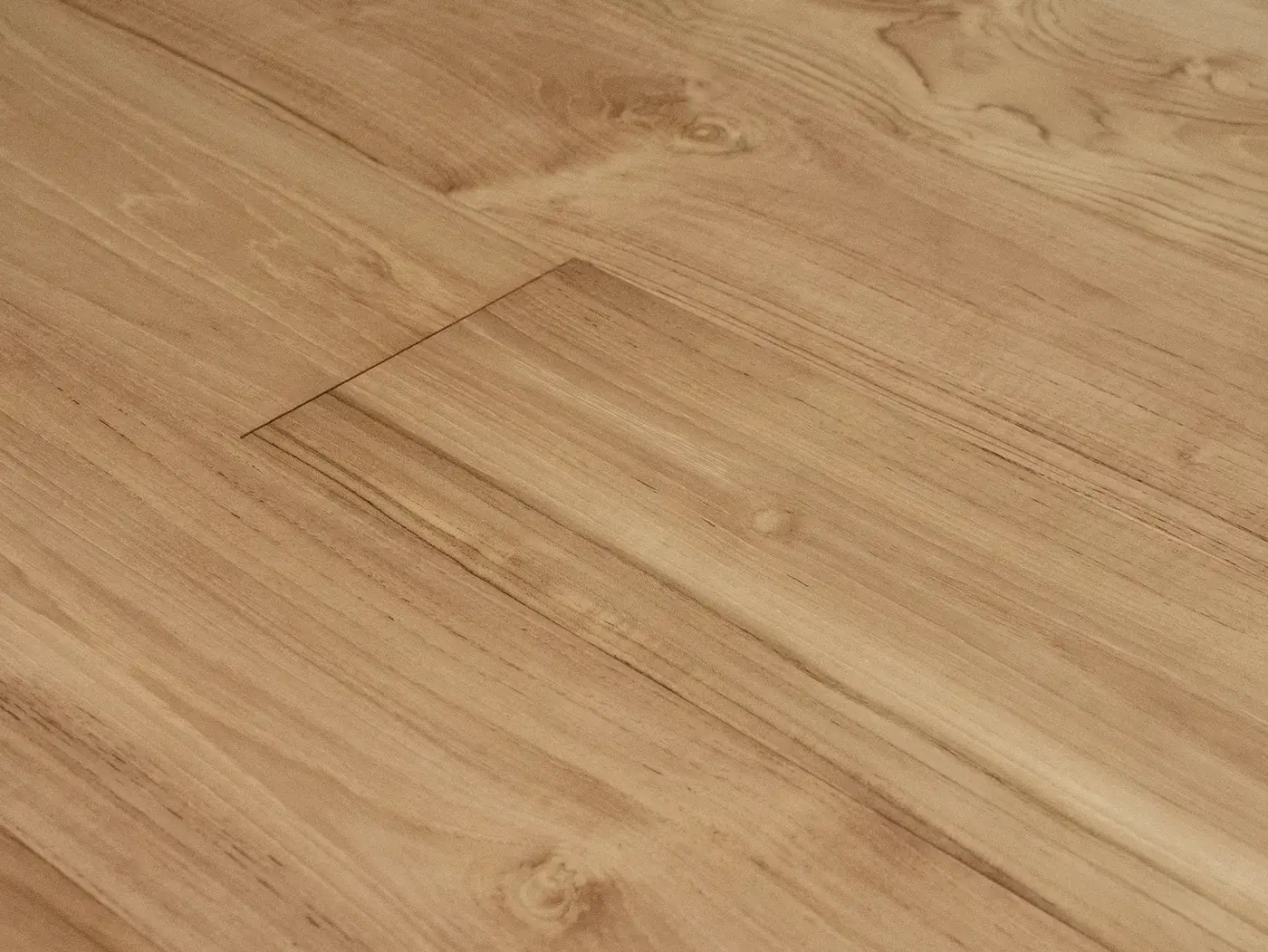 Monarch Plank True Teak Bleached Light Rustic Engineered Hardwood, room view