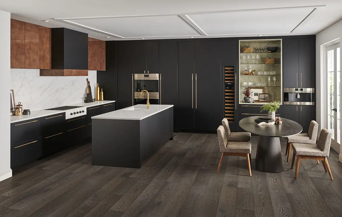 MSI Kelmore Vexton Hardwood Engineered Hardwood, installed in a room
