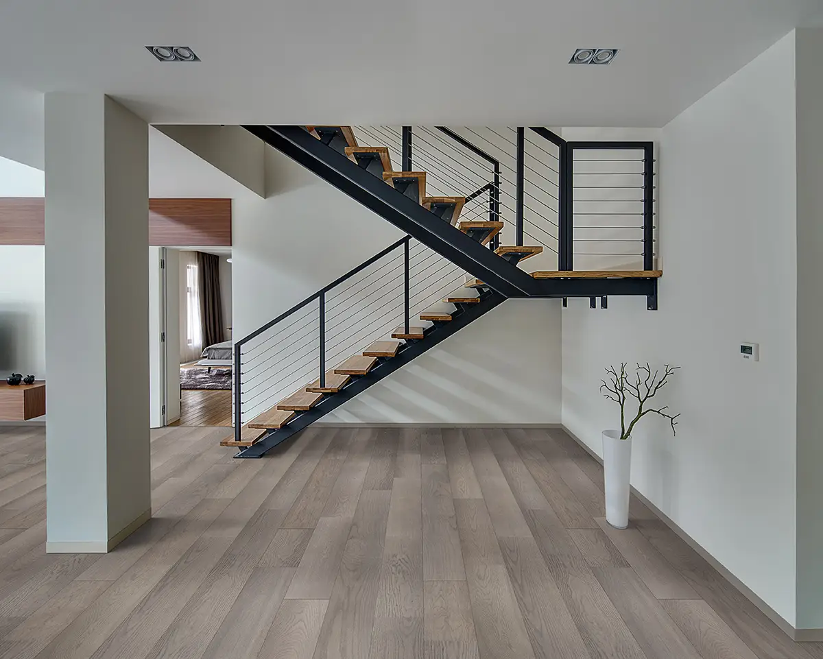MSI Ladson Bourland Hardwood Engineered Hardwood, installed in a room
