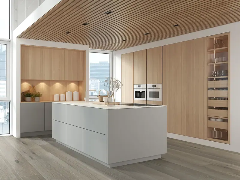 MSI McCarran Milledge Hardwood Engineered Hardwood, installed in a room