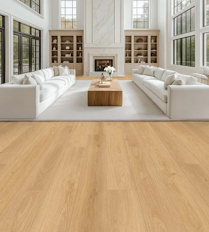 Opulux Opulux Collection Aurora Laminate Flooring, installed in a room