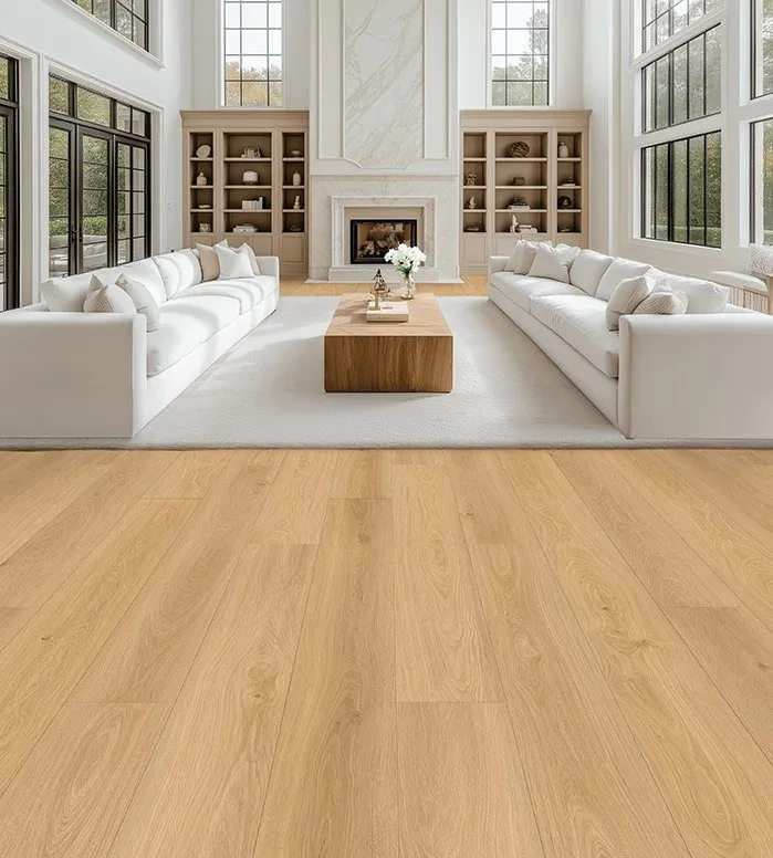 Opulux Opulux Collection Aurora Laminate Flooring, installed in a room