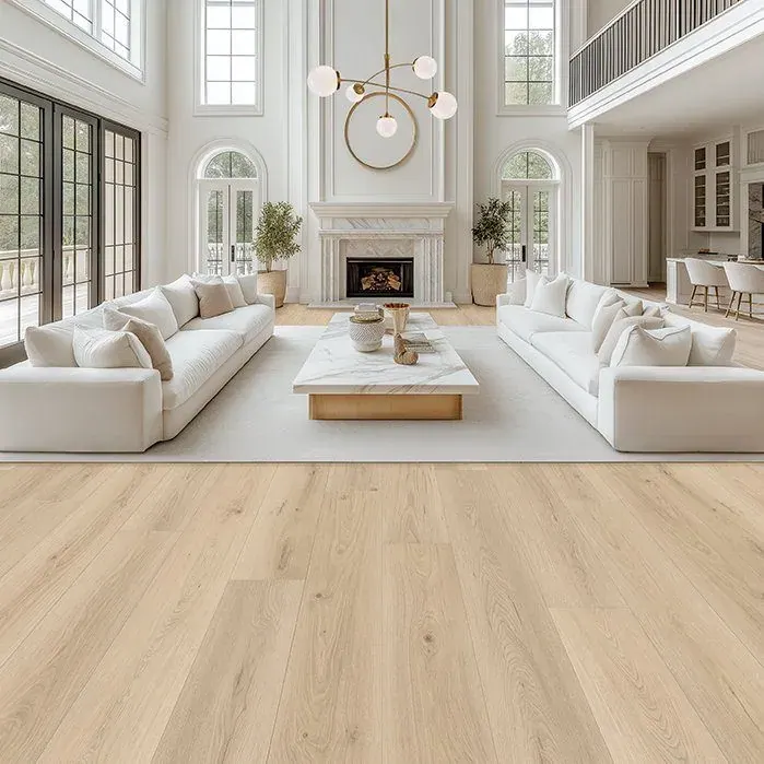 Opulux Opulux Collection Moda Laminate Flooring, installed in a room