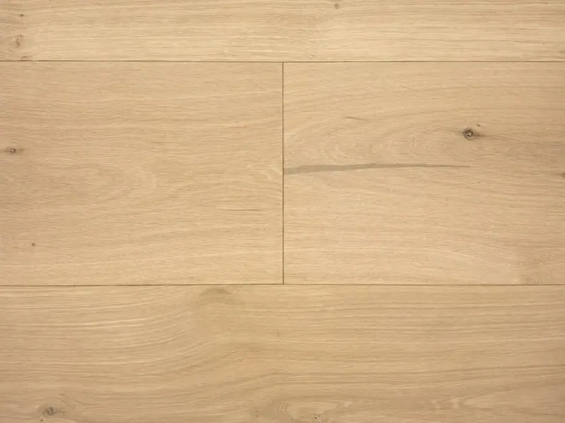Pravada Floors Artistique Amour European White Oak Engineered Hardwood, installed in a room