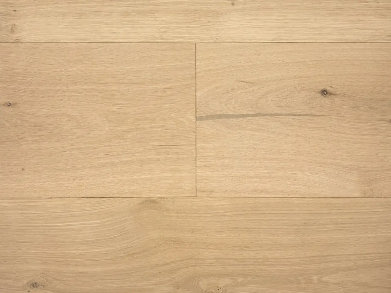 Pravada Floors Artistique Amour European White Oak Engineered Hardwood, installed in a room