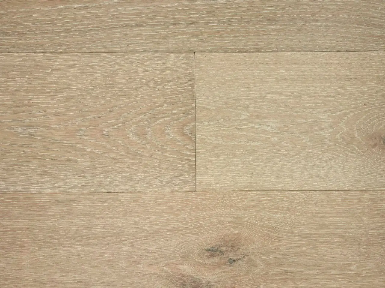 Pravada Floors Canvas Aura European White Oak Engineered Hardwood, installed in a room