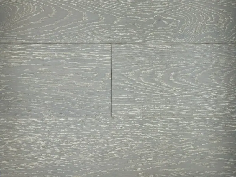 Pravada Floors Haute Couleur Avant-garde European White Oak Engineered Hardwood, installed in a room