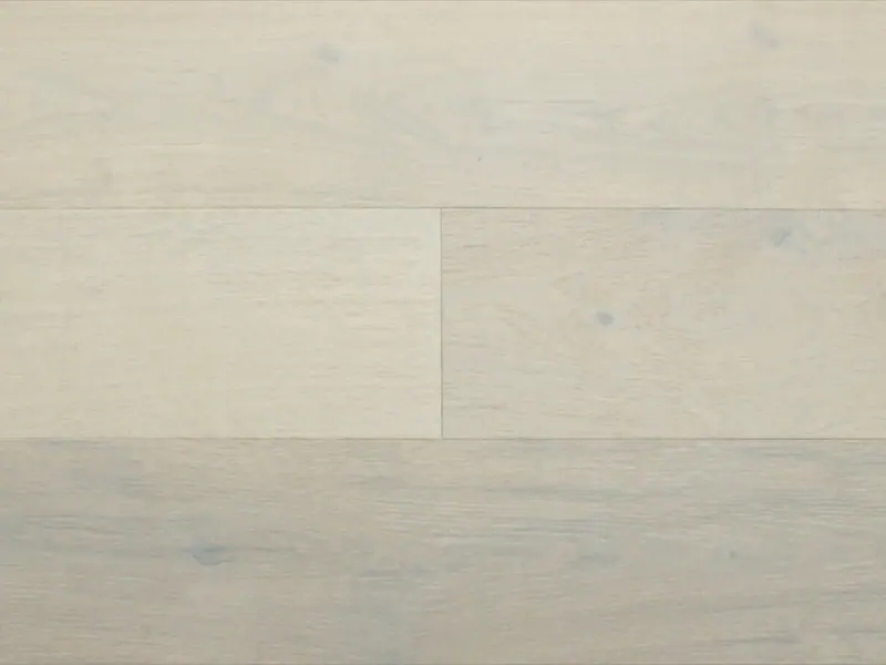 Pravada Floors Decor Avisse European White Oak Engineered Hardwood, installed in a room