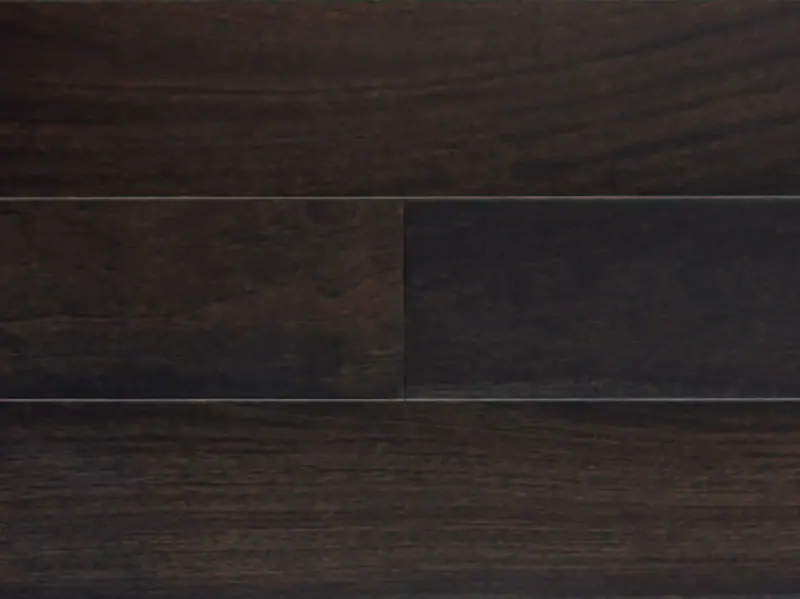 Pravada Floors Exotics Brazilian Black Cherry Jatoba Engineered Hardwood, installed in a room