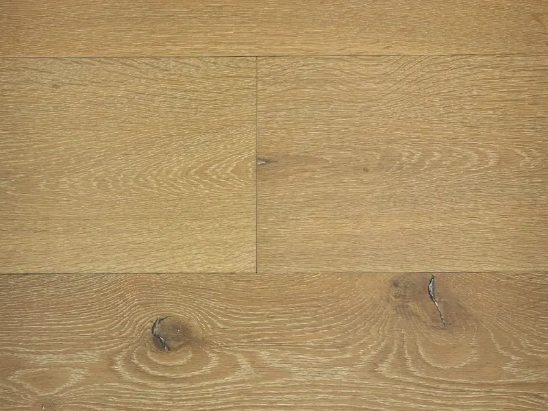 Pravada Floors Artistique Cardin European White Oak Engineered Hardwood, installed in a room