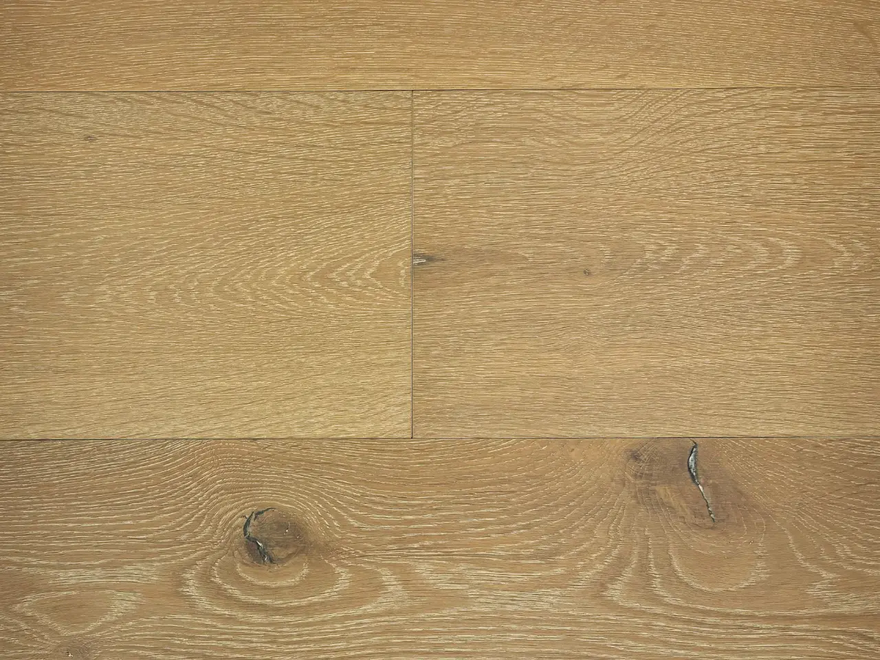 Pravada Floors Artistique Cardin European White Oak Engineered Hardwood, installed in a room