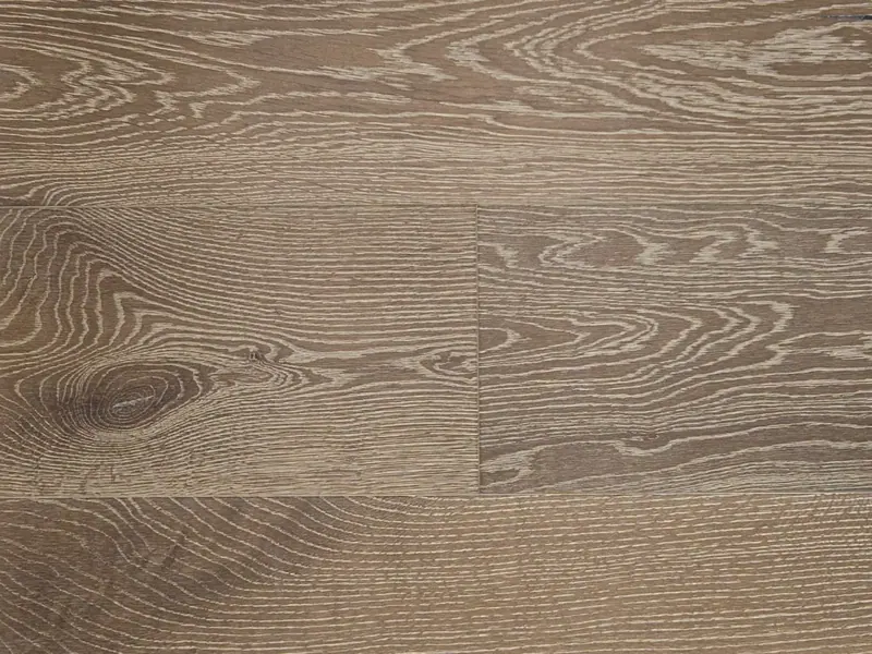 Pravada Floors Artistique Cartier European White Oak Engineered Hardwood, installed in a room