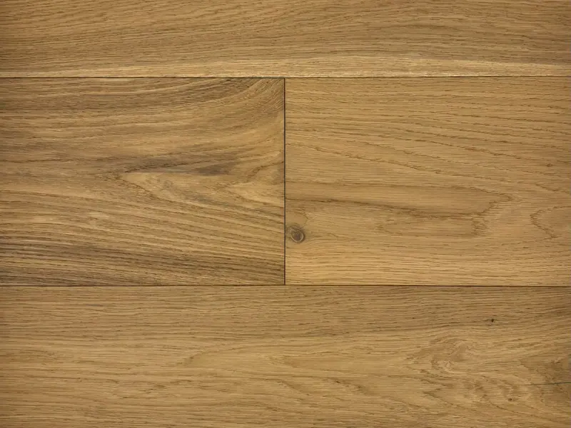 Pravada Floors Canvas Collage European White Oak Engineered Hardwood, installed in a room