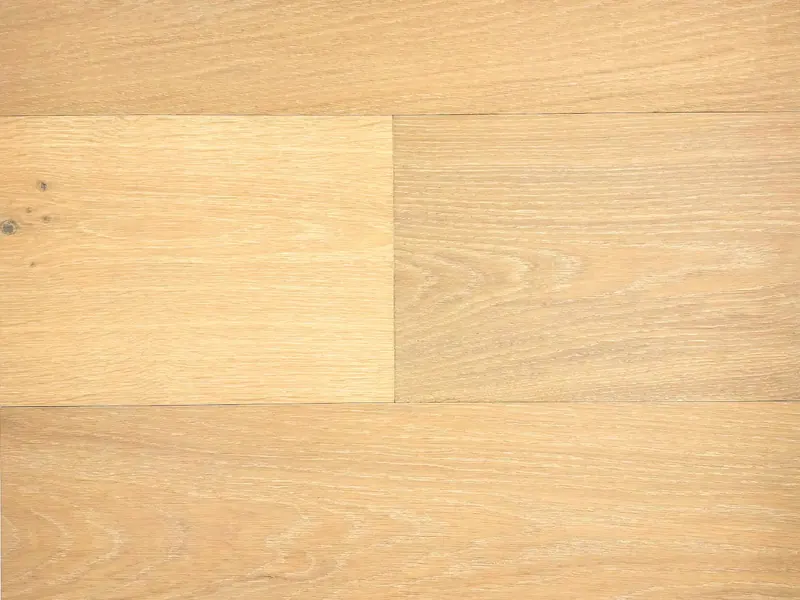 Pravada Floors Canvas Genre European White Oak Engineered Hardwood, installed in a room