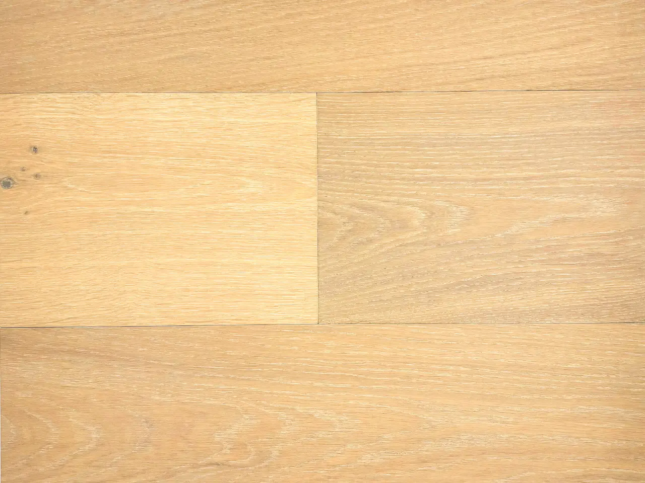 Pravada Floors Canvas Genre European White Oak Engineered Hardwood, installed in a room