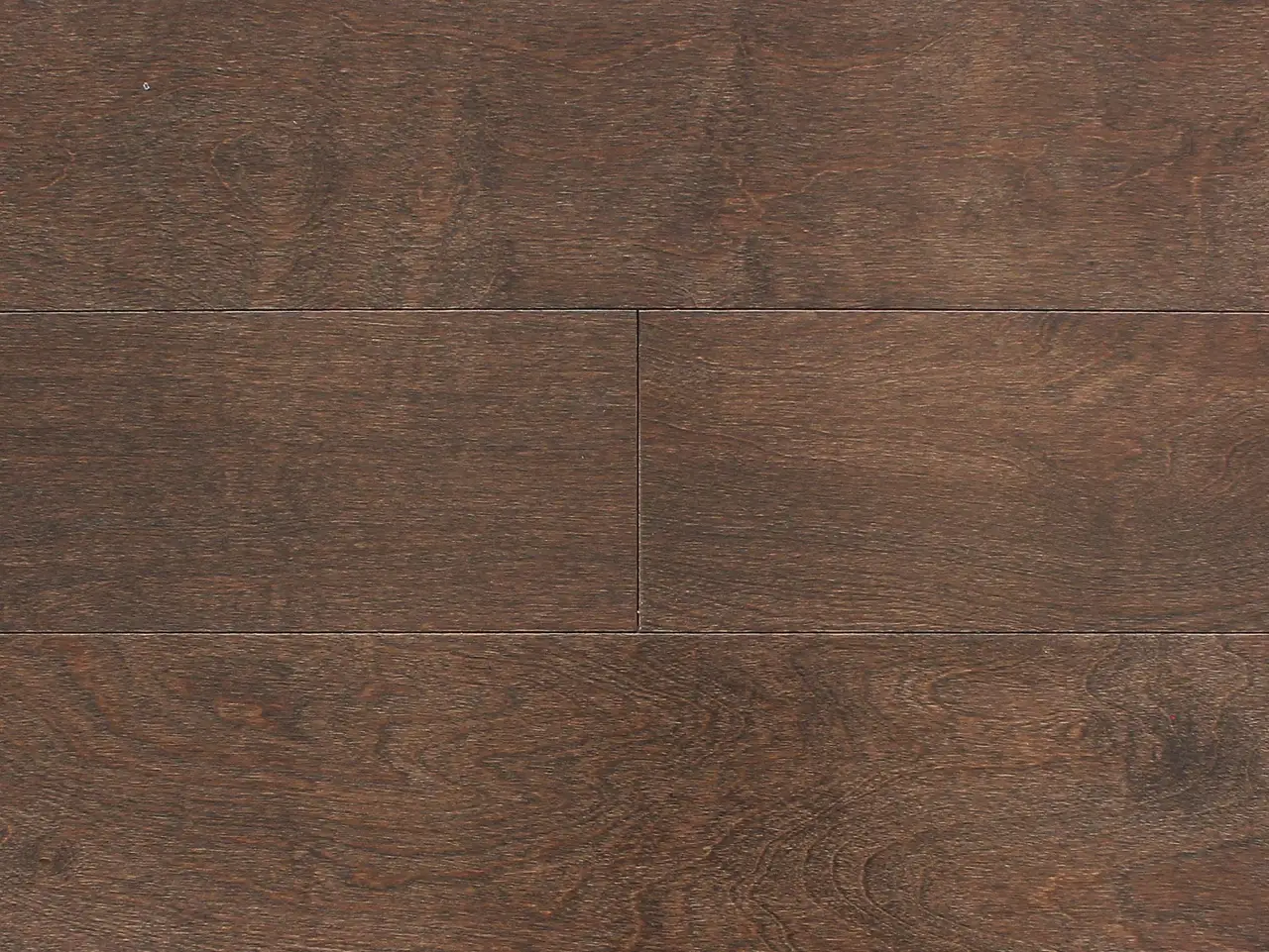 Pravada Floors Loft Java Birch Engineered Hardwood, installed in a room