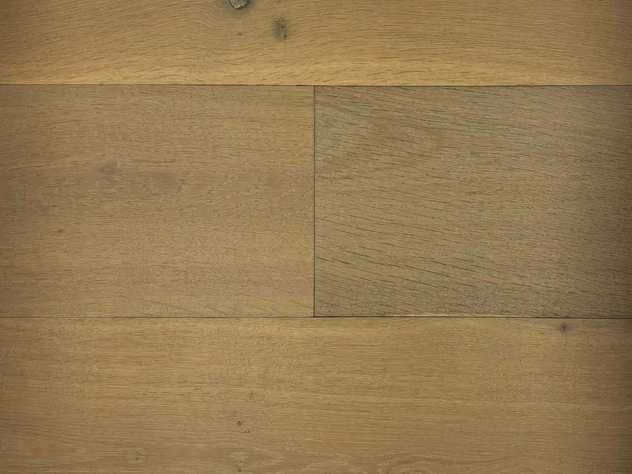 Pravada Floors Canvas Monogram European White Oak Engineered Hardwood, installed in a room
