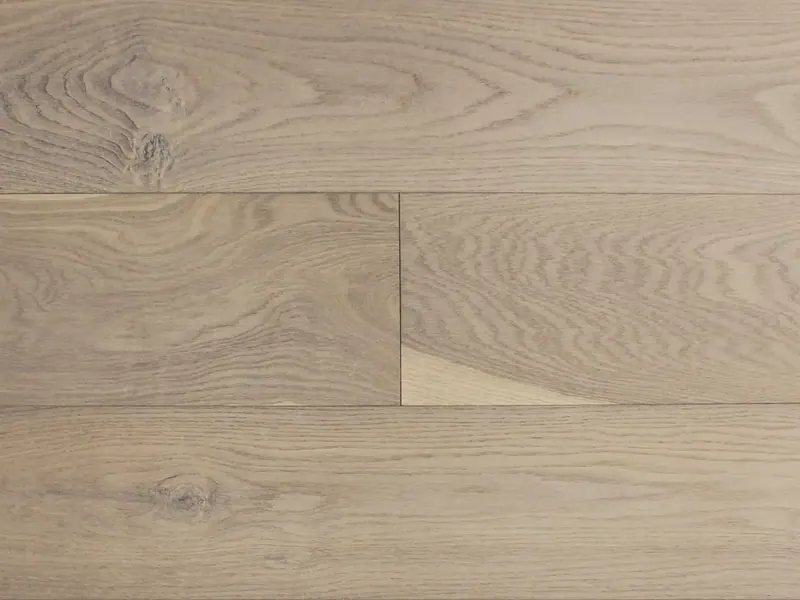 Pravada Floors Le Soleil Mont Blanc European White Oak Engineered Hardwood, installed in a room