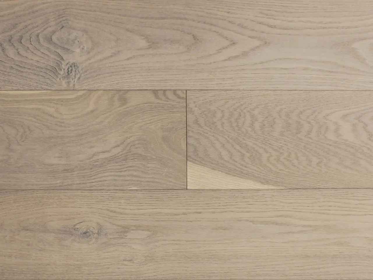 Pravada Floors Le Soleil Mont Blanc European White Oak Engineered Hardwood, installed in a room