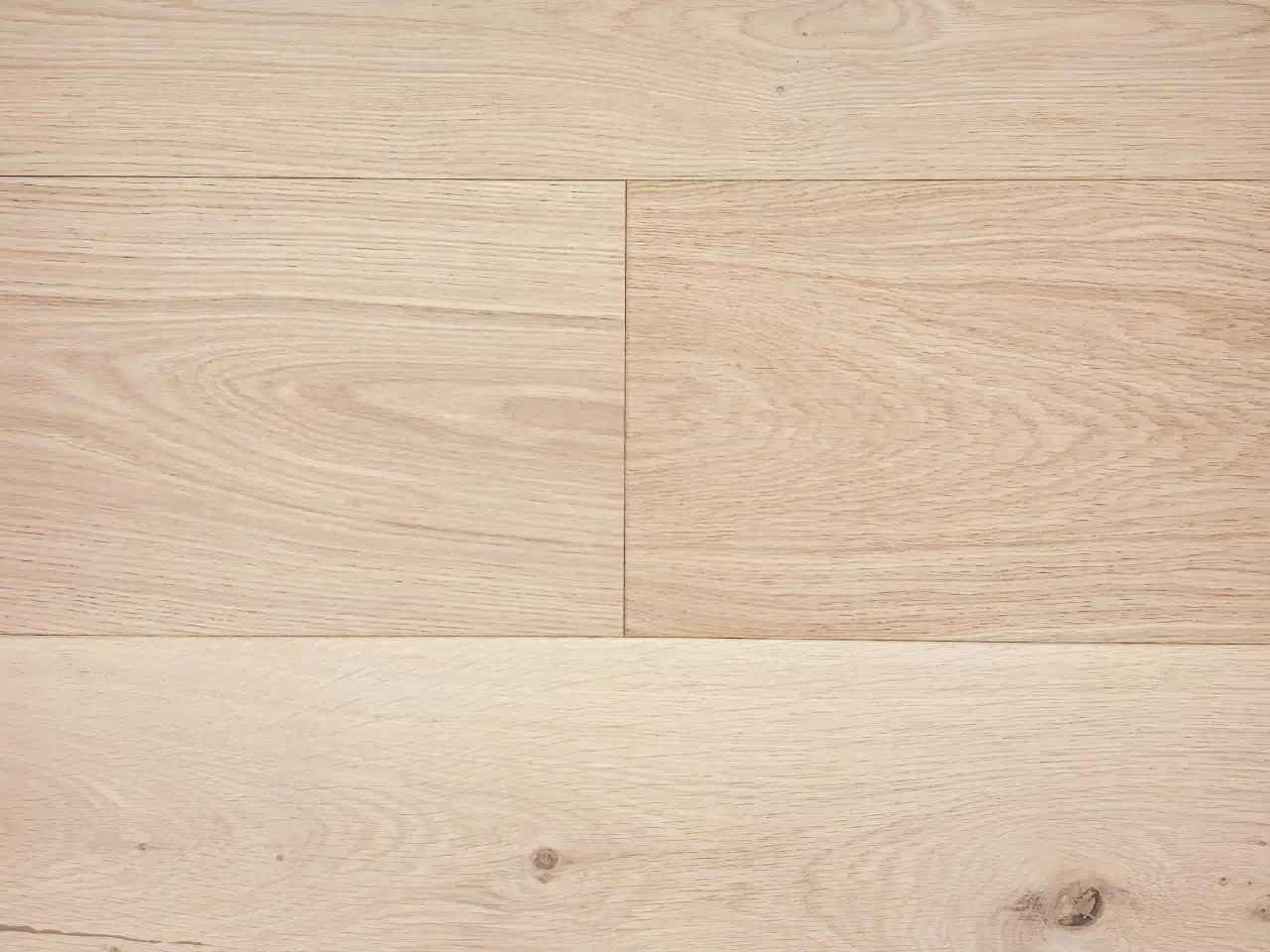 Pravada Floors Canvas Nouveau European White Oak Engineered Hardwood, installed in a room