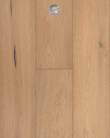 Provenza Floors Affinity Acclaim European Oak Engineered Hardwood, installed in a room