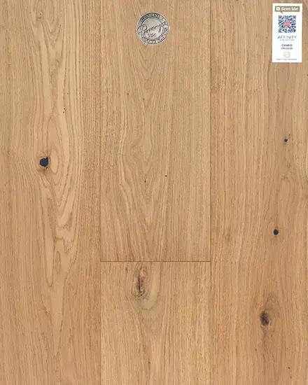 Provenza Floors Affinity Cameo European Oak Engineered Hardwood, installed in a room