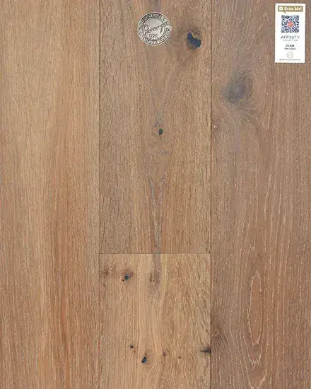 Provenza Floors Affinity Glam European Oak Engineered Hardwood, installed in a room