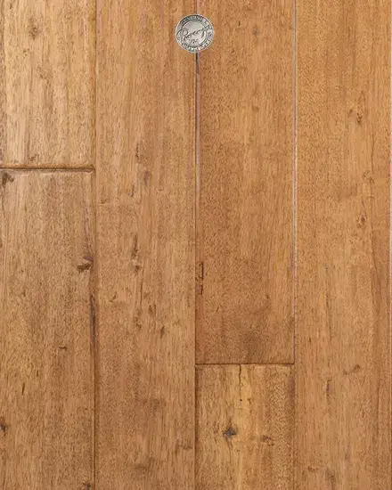 Provenza Floors Antico Chamboard Hevea Engineered Hardwood, installed in a room