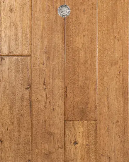 Provenza Floors Antico Chamboard Hevea Engineered Hardwood, installed in a room