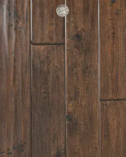 Provenza Floors Antico Heritage Hevea Engineered Hardwood, installed in a room