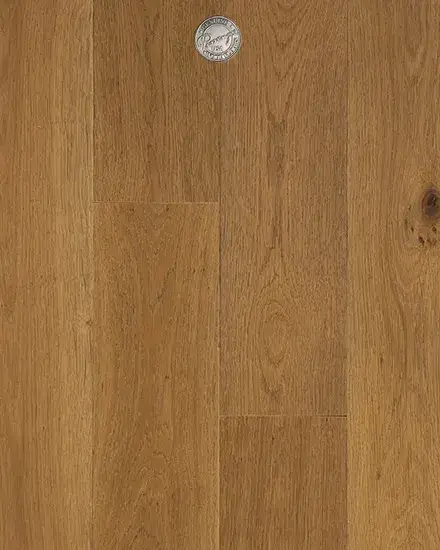 Provenza Floors Cadeau Chapelle European Oak Engineered Hardwood, installed in a room