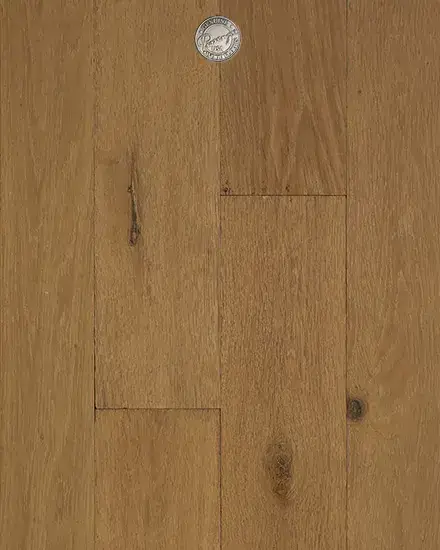 Provenza Floors Cadeau Dolce European Oak Engineered Hardwood, installed in a room
